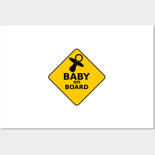 Baby on Board Posters and Art